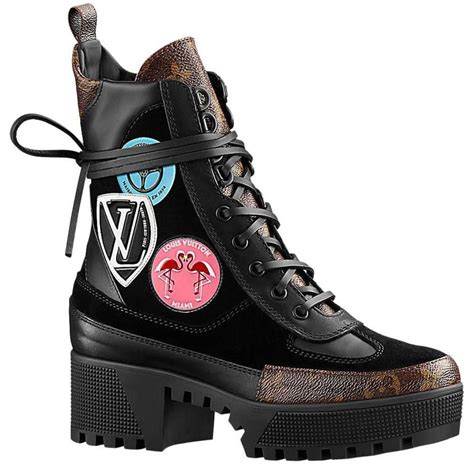 louis vuitton girls boots|louis vuitton women's combat boots.